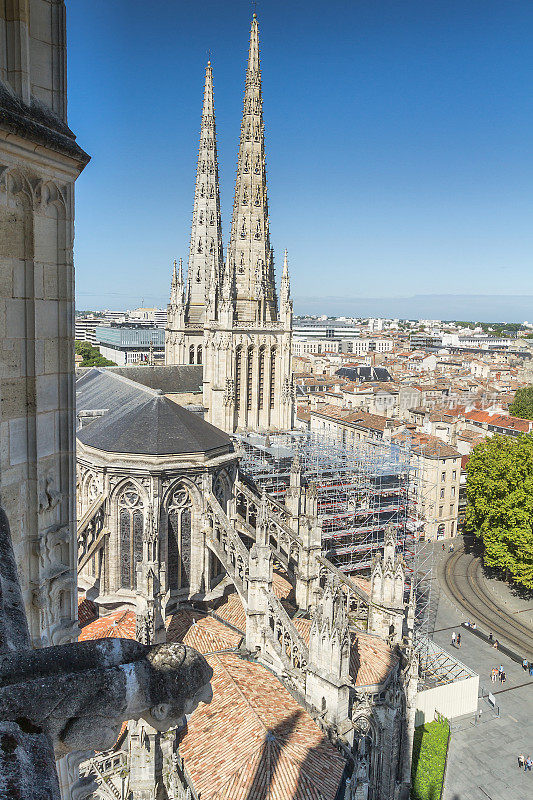 Cathédrale Saint-André鸟瞰图